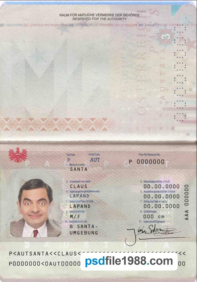 Austria Passport